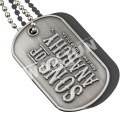 Zinc alloy die casting metal dog tag